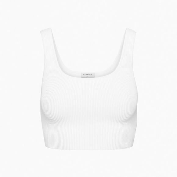 Aritzia - Babaton - Sculpt Knit Squareneck Cropped Tank - Picture 9 of 13